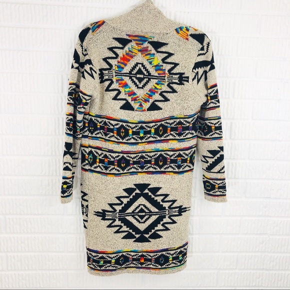 northern angel Sweaters - Northern Angel Aztec print duster cardigan